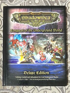 ShadowSea: Conquest of the Underground World Deluxe Edition Hardcover Book RPG